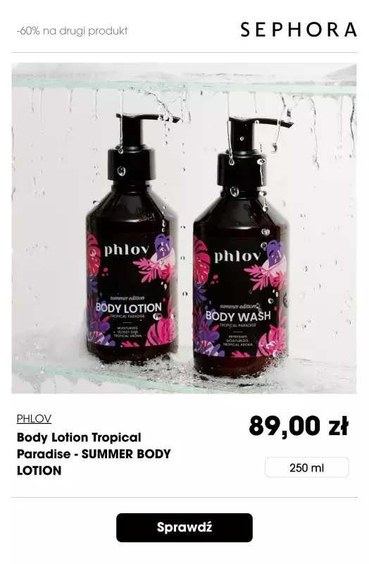 BEST SALE - gazetka promocyjna Sephora | -60% na DRUGI PRODUKT   - strona 3