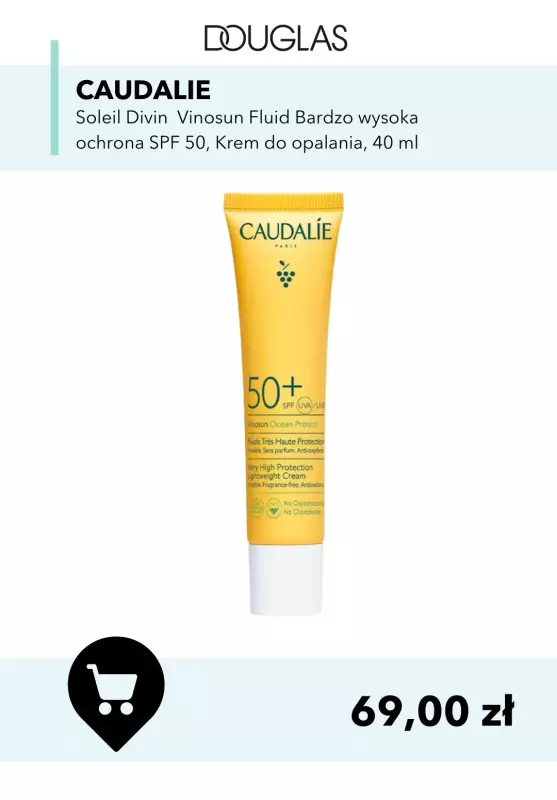 BEST SALE - gazetka promocyjna Douglas | 1+1 na kosmetyki marki Caudalie z linii Vinosun   - strona 3