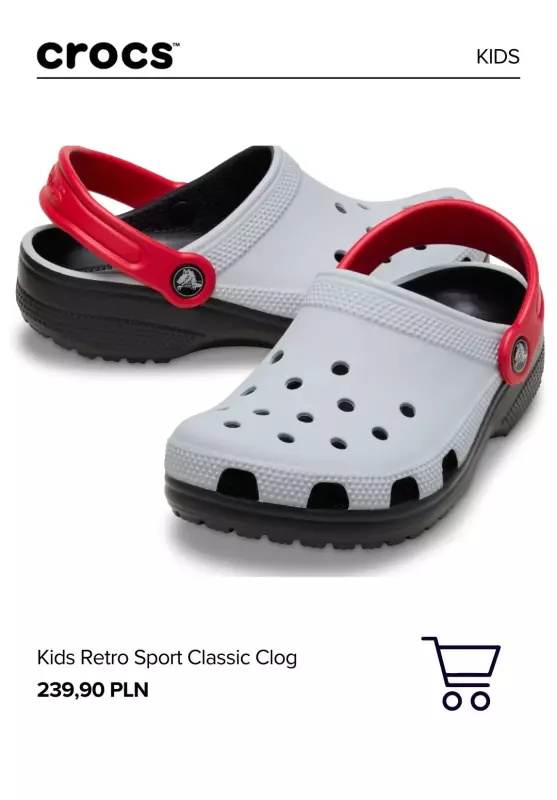 BEST SALE - gazetka promocyjna Crocs | -20% na kolekcję kids   - strona 2