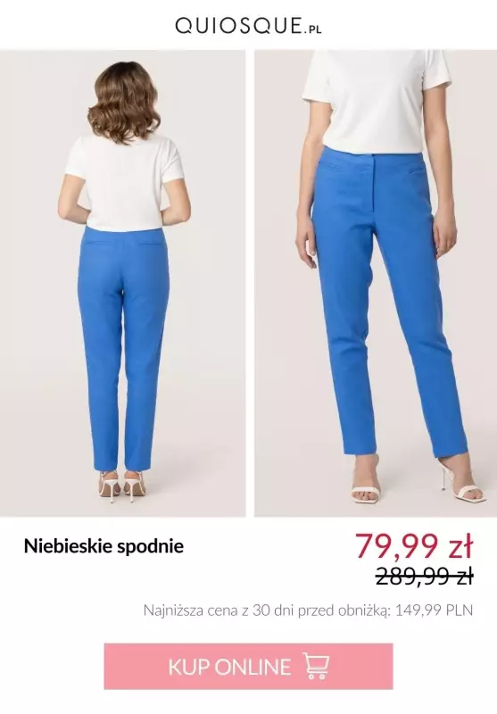 BEST SALE - gazetka promocyjna Quiosque | -20% back to office od piątku 05.09 do poniedziałku 15.09 - strona 4