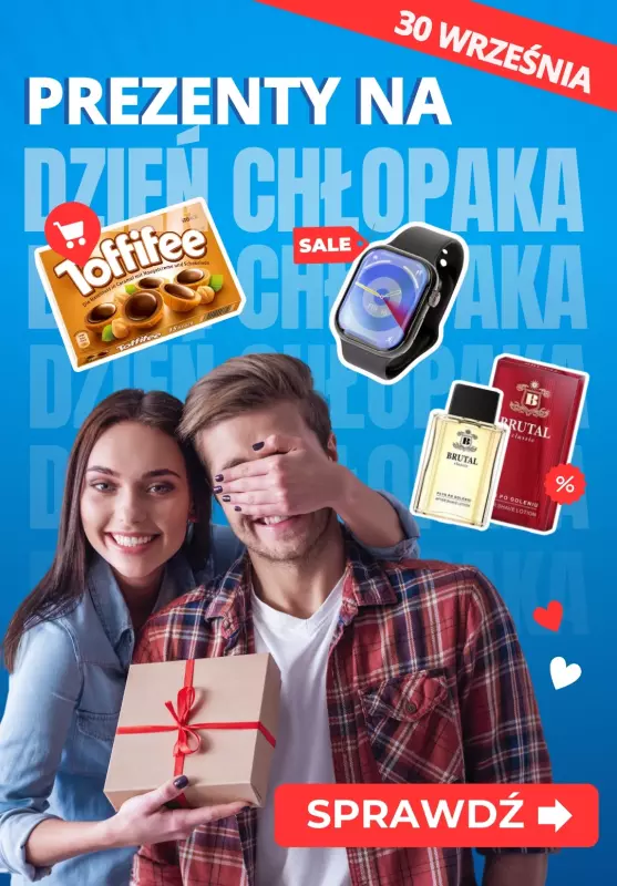 BEST SALE - gazetka promocyjna Najlepsze oferty na DZIEŃ CHŁOPAKA! od czwartku 25.09 do soboty 27.09