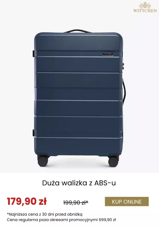 BEST SALE - gazetka promocyjna Wittchen | Dodatkowe -30% na walizki   - strona 2