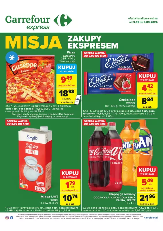 Carrefour Express - gazetka promocyjna Gazetka Express  