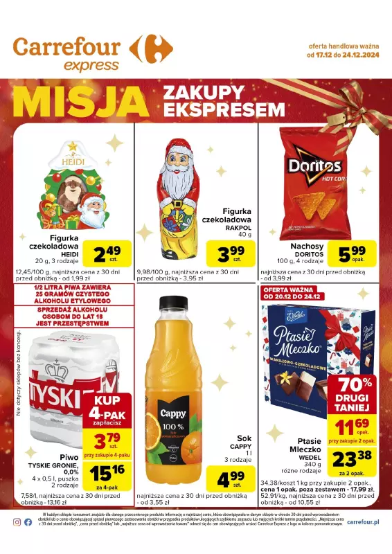 Carrefour Express - gazetka promocyjna Gazetka Carrefour Express od wtorku 17.12 do wtorku 24.12 - strona 2