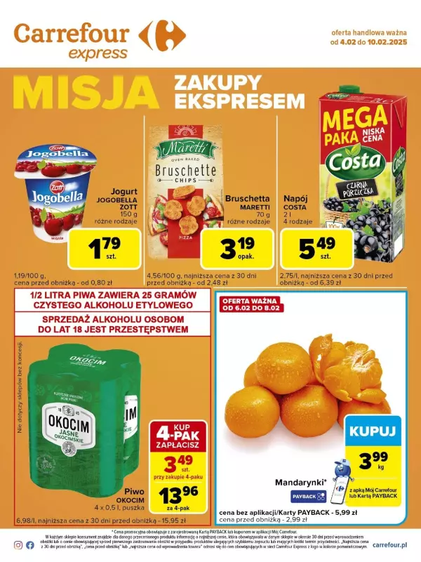 Carrefour Express - gazetka promocyjna Gazetka Express od wtorku 04.02 do poniedziałku 10.02 - strona 2