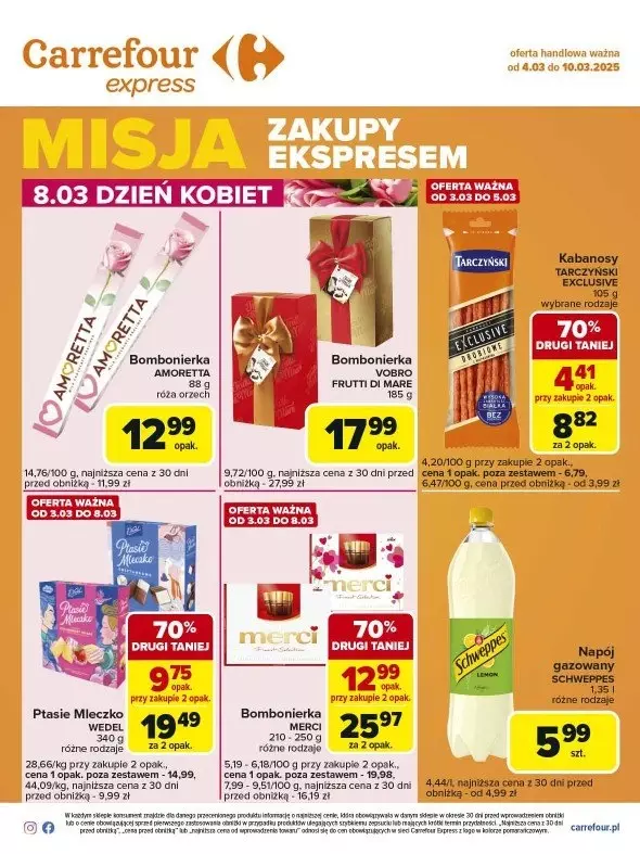 Carrefour Express - gazetka promocyjna Gazetka Express  do poniedziałku 10.03 - strona 2