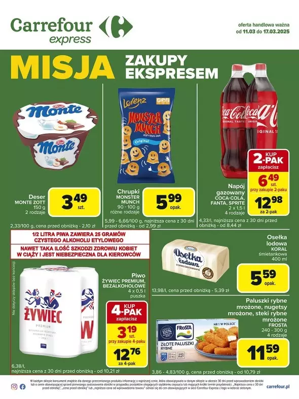 Carrefour Express - gazetka promocyjna Gazetka Express  do poniedziałku 17.03 - strona 2