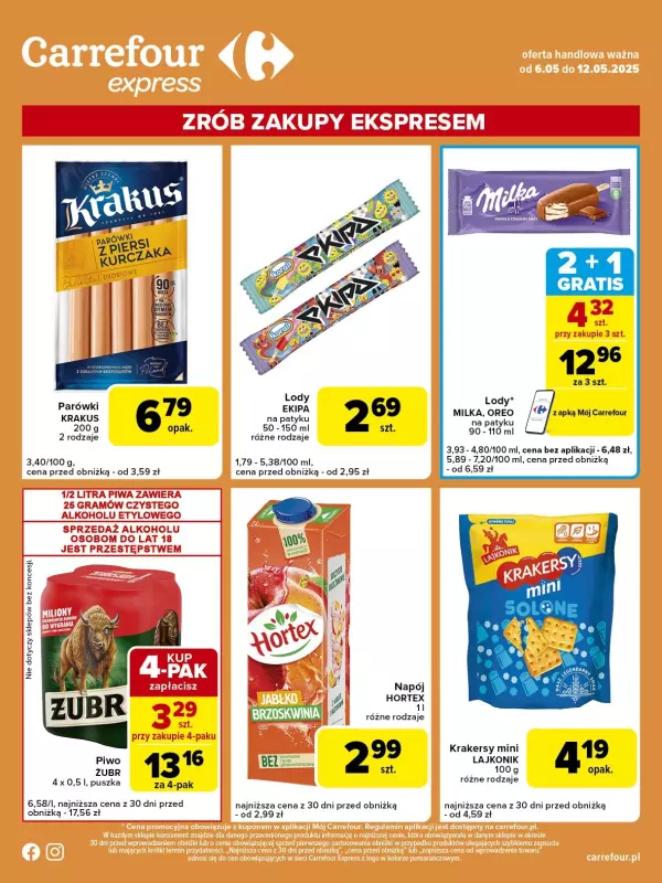 Carrefour Express - gazetka promocyjna Carrefour Express od wtorku 06.05 do poniedziałku 12.05 - strona 2