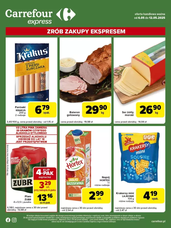 Carrefour Express - gazetka promocyjna Carrefour Express od wtorku 06.05 do poniedziałku 12.05 - strona 2