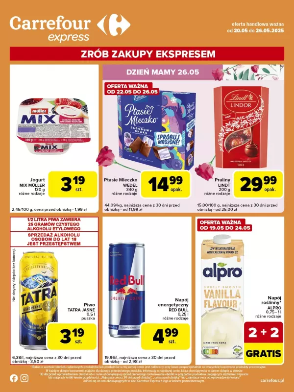 Carrefour Express - gazetka promocyjna Gazetka Express od wtorku 20.05 do poniedziałku 26.05 - strona 2
