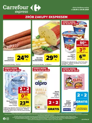 Carrefour Express - gazetka promocyjna Gazetka Express  do poniedziałku 26.05