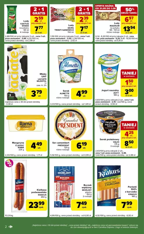 Carrefour Express - gazetka promocyjna Gazetka Express od wtorku 27.05 do poniedziałku 02.06 - strona 2