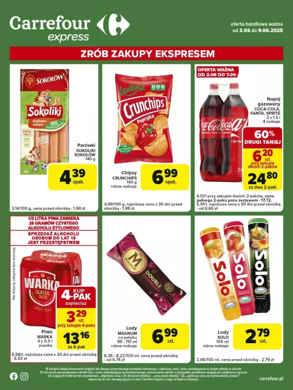 Carrefour Express - gazetka promocyjna Gazetka Express  do poniedziałku 09.06 - strona 2