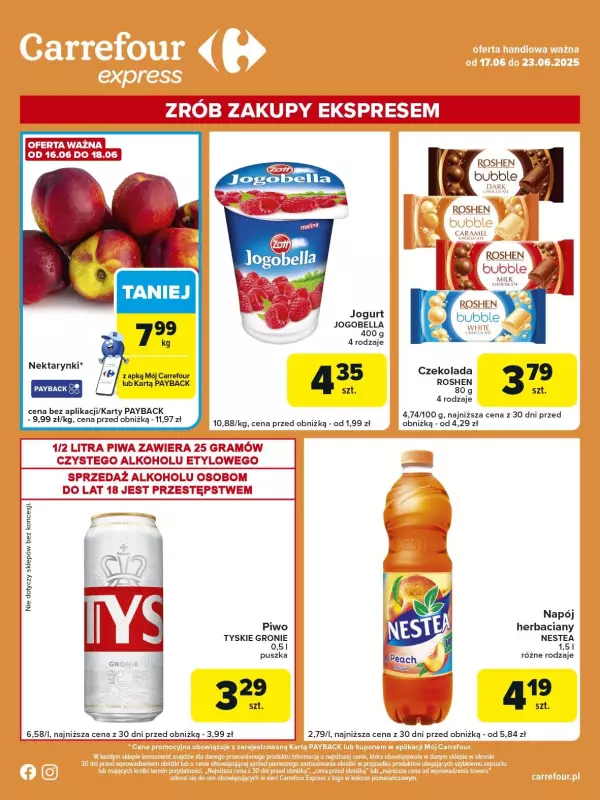 Carrefour Express - gazetka promocyjna Gazetka Express od wtorku 17.06 do poniedziałku 23.06 - strona 2