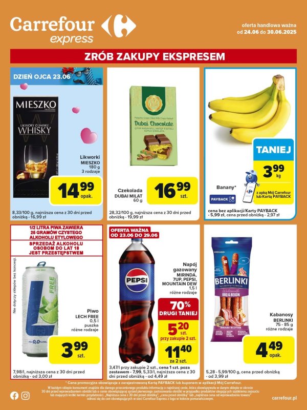 Carrefour Express - gazetka promocyjna Gazetka Express  do poniedziałku 30.06 - strona 2