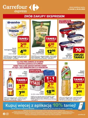 Carrefour Express - gazetka promocyjna Gazetka Express  do poniedziałku 30.06
