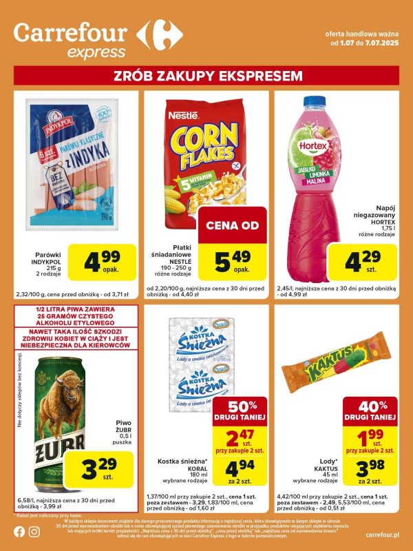 Carrefour Express - gazetka promocyjna Gazetka Express  do poniedziałku 07.07 - strona 2