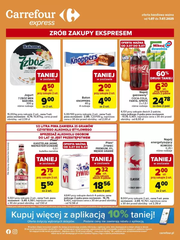 Carrefour Express - gazetka promocyjna Gazetka Express  