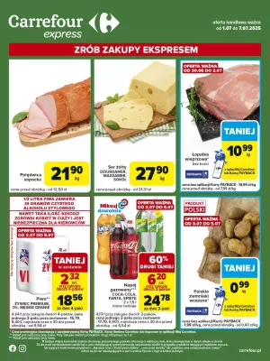 Carrefour Express - gazetka promocyjna Gazetka Express  do poniedziałku 07.07