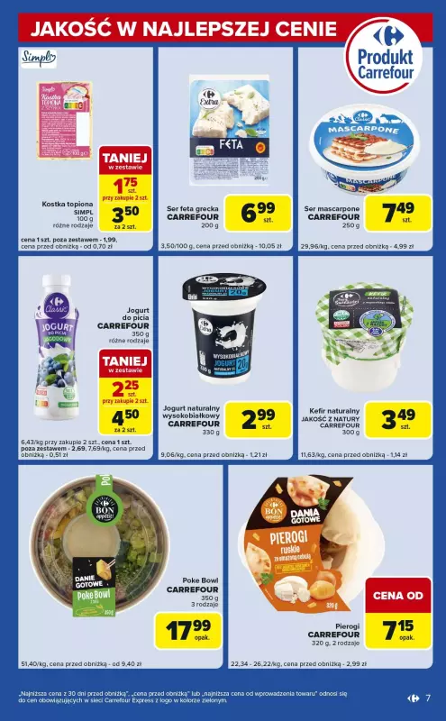 Carrefour Express - gazetka promocyjna Gazetka Express od wtorku 08.07 do poniedziałku 14.07 - strona 7