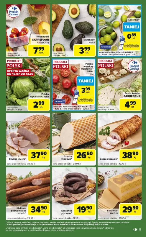 Carrefour Express - gazetka promocyjna Gazetka Express od wtorku 08.07 do poniedziałku 14.07 - strona 5