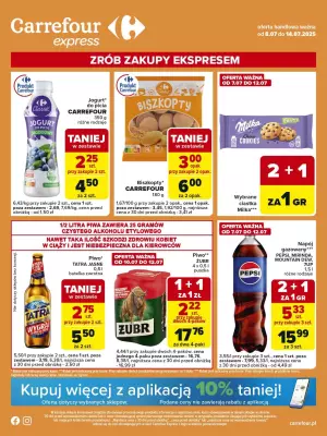Carrefour Express - gazetka promocyjna Gazetka Express  do poniedziałku 14.07