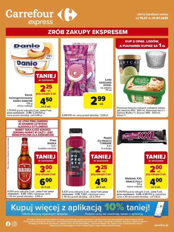 Carrefour Express - gazetka promocyjna Gazetka Express  