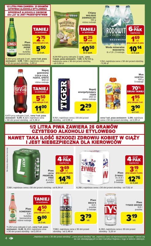 Carrefour Express - gazetka promocyjna Gazetka Express  do poniedziałku 28.07 - strona 4