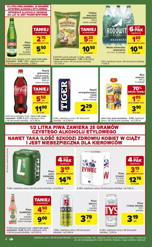 Carrefour Express - gazetka promocyjna Gazetka Express  do poniedziałku 28.07 - strona 4