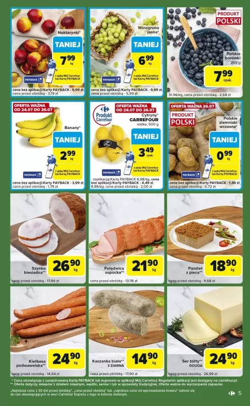 Carrefour Express - gazetka promocyjna Gazetka Express od wtorku 22.07 do poniedziałku 28.07 - strona 5