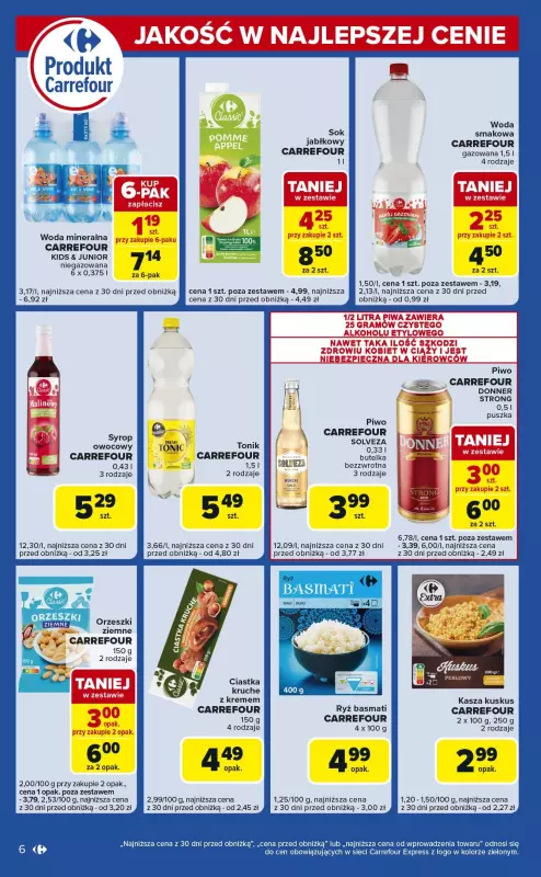 Carrefour Express - gazetka promocyjna Gazetka Express od wtorku 29.07 do poniedziałku 04.08 - strona 6