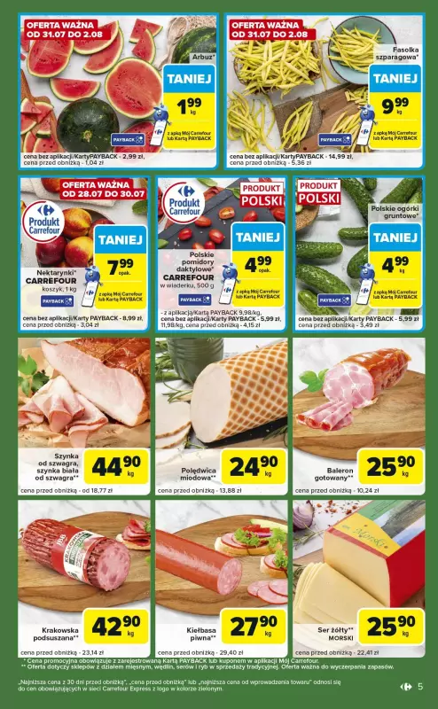 Carrefour Express - gazetka promocyjna Gazetka Express od wtorku 29.07 do poniedziałku 04.08 - strona 5