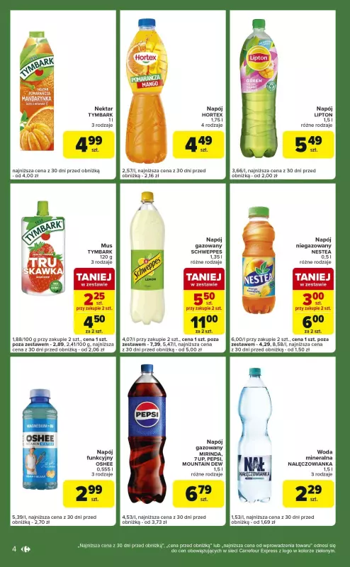 Carrefour Express - gazetka promocyjna Gazetka Express  do poniedziałku 04.08 - strona 4
