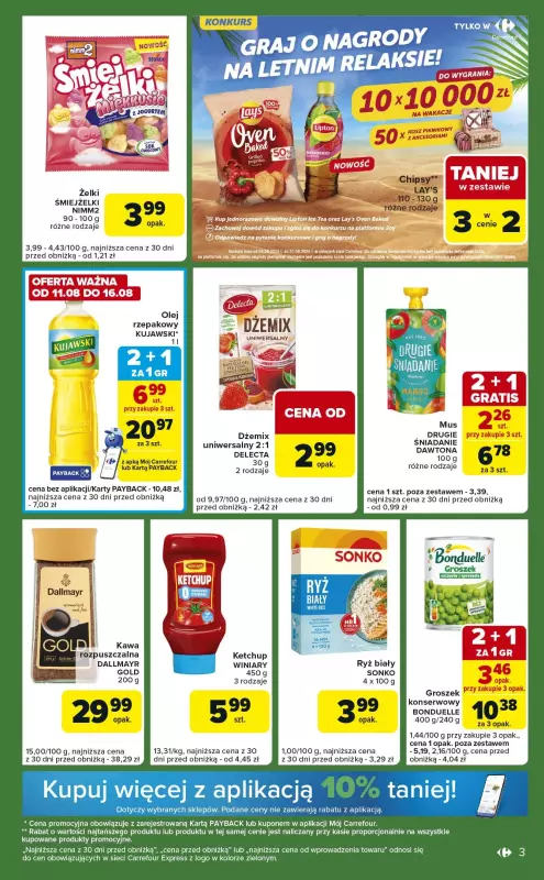 Carrefour Express - gazetka promocyjna Gazetka Express  do poniedziałku 18.08 - strona 3