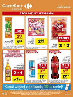 Carrefour Express - gazetka promocyjna Gazetka Express od wtorku 12.08 do poniedziałku 18.08