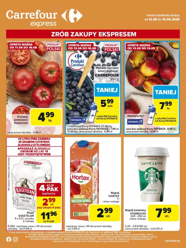 Carrefour Express - gazetka promocyjna Gazetka Express  do poniedziałku 18.08 - strona 2
