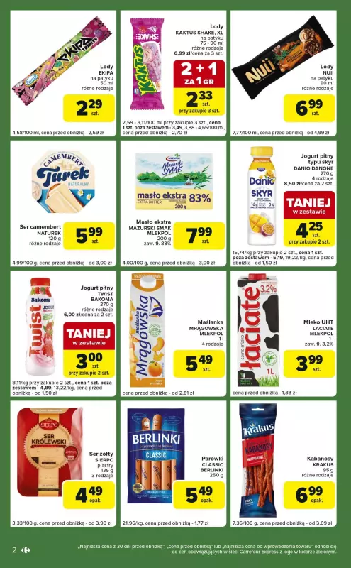Carrefour Express - gazetka promocyjna Gazetka Express  do poniedziałku 25.08 - strona 2