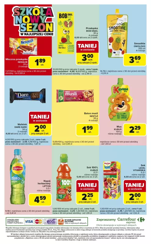 Carrefour Express - gazetka promocyjna Gazetka Express od wtorku 26.08 do poniedziałku 01.09 - strona 8