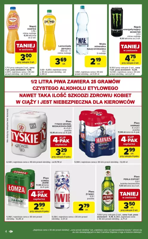 Carrefour Express - gazetka promocyjna Gazetka Express od wtorku 26.08 do poniedziałku 01.09 - strona 4