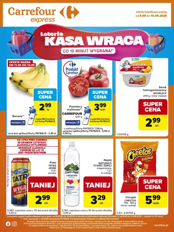 Carrefour Express - gazetka promocyjna Gazetka Express od wtorku 09.09 do poniedziałku 15.09 - strona 2