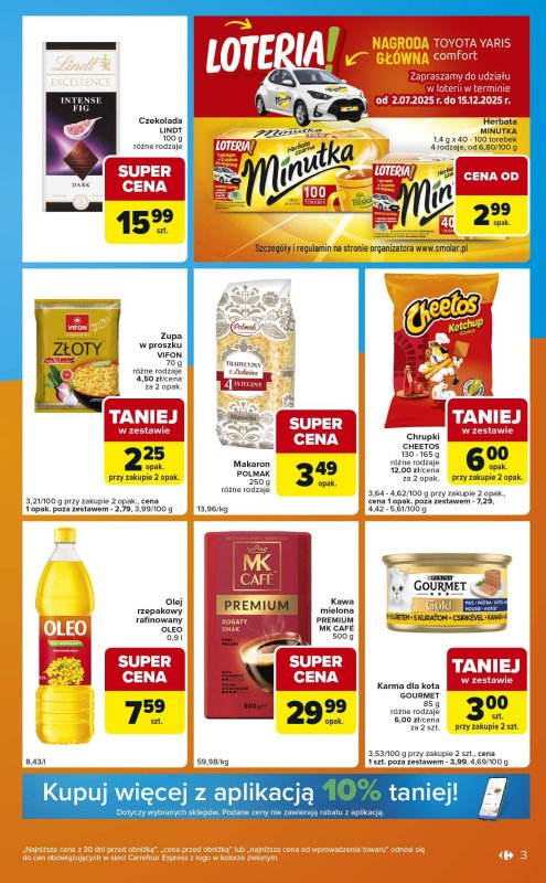 Carrefour Express - gazetka promocyjna Gazetka Express od poniedziałku 08.09 do soboty 13.09 - strona 3