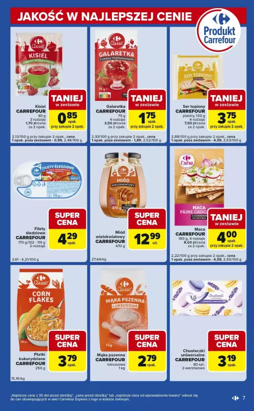 Carrefour Express - gazetka promocyjna Gazetka Express od poniedziałku 08.09 do soboty 13.09 - strona 7
