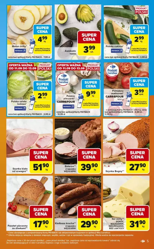 Carrefour Express - gazetka promocyjna Gazetka Express od poniedziałku 08.09 do soboty 13.09 - strona 5