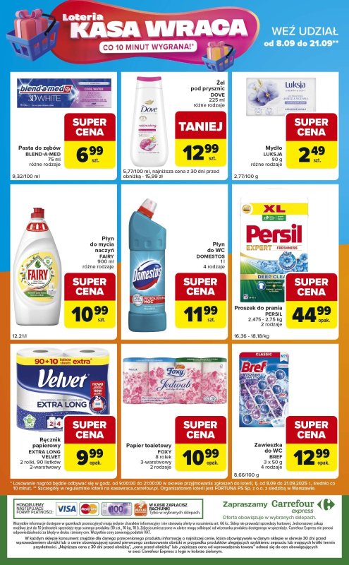 Carrefour Express - gazetka promocyjna Gazetka Express od poniedziałku 08.09 do soboty 13.09 - strona 8