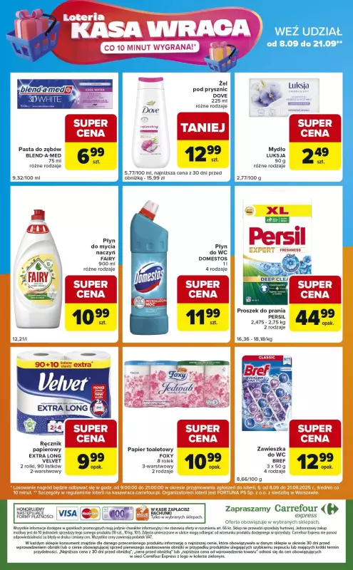 Carrefour Express - gazetka promocyjna Gazetka Express od poniedziałku 08.09 do soboty 13.09 - strona 8