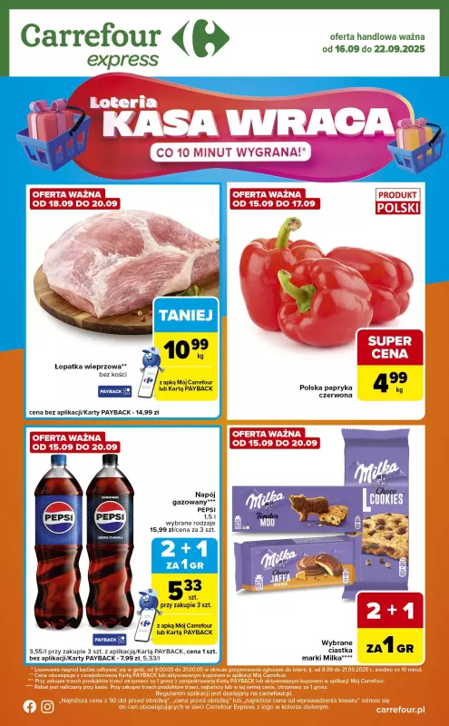 Carrefour Express - gazetka promocyjna Gazetka Express  