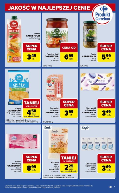 Carrefour Express - gazetka promocyjna Gazetka Express od wtorku 16.09 do poniedziałku 22.09 - strona 7