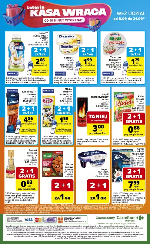 Carrefour Express - gazetka promocyjna Gazetka Express od wtorku 16.09 do poniedziałku 22.09 - strona 8
