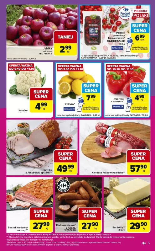 Carrefour Express - gazetka promocyjna Gazetka Express od poniedziałku 06.10 do poniedziałku 13.10 - strona 5