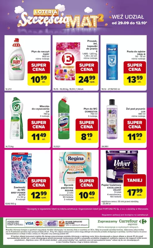 Carrefour Express - gazetka promocyjna Gazetka Express od poniedziałku 06.10 do poniedziałku 13.10 - strona 8